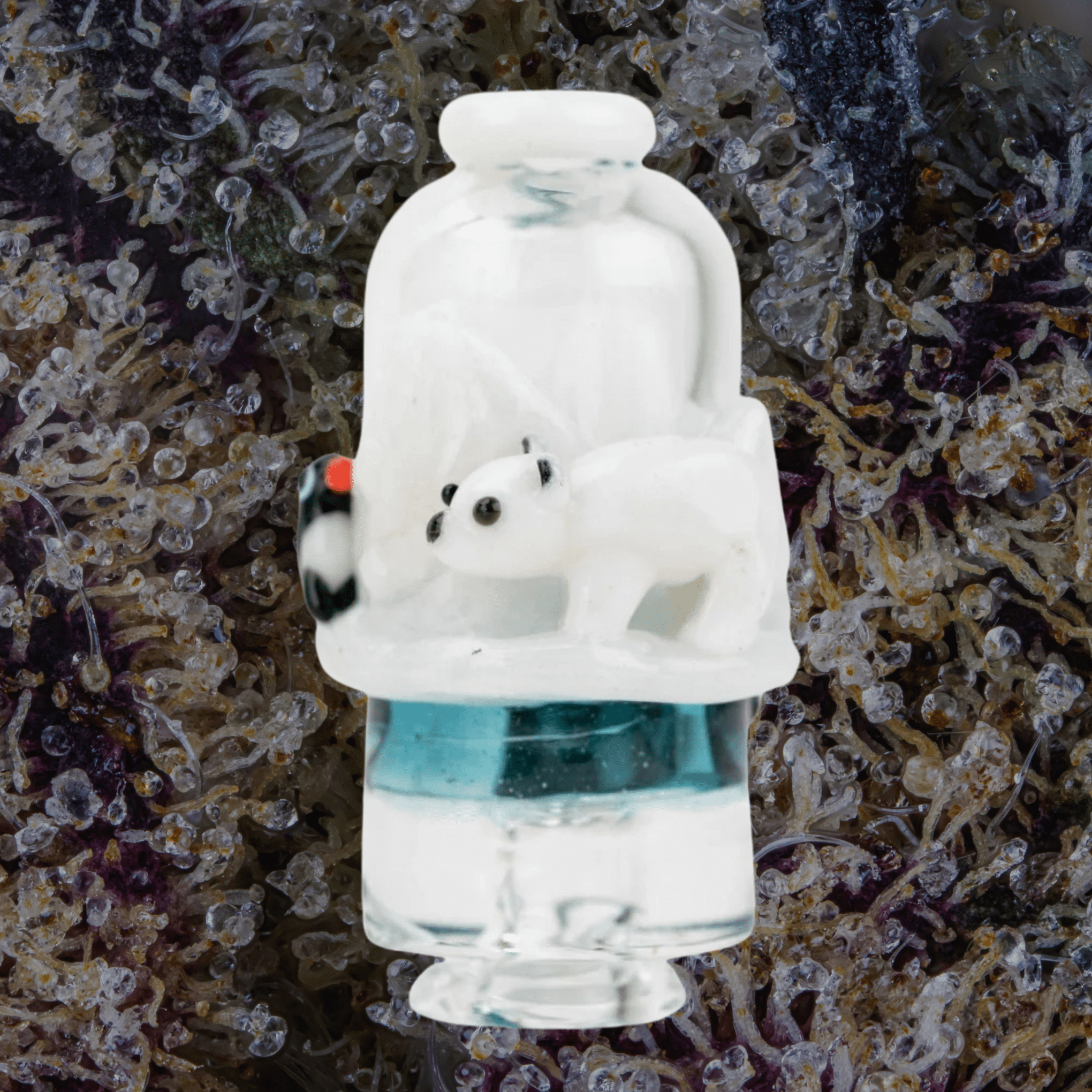 Empire Glassworks Avenge the Arctic Puffco Pivot Top