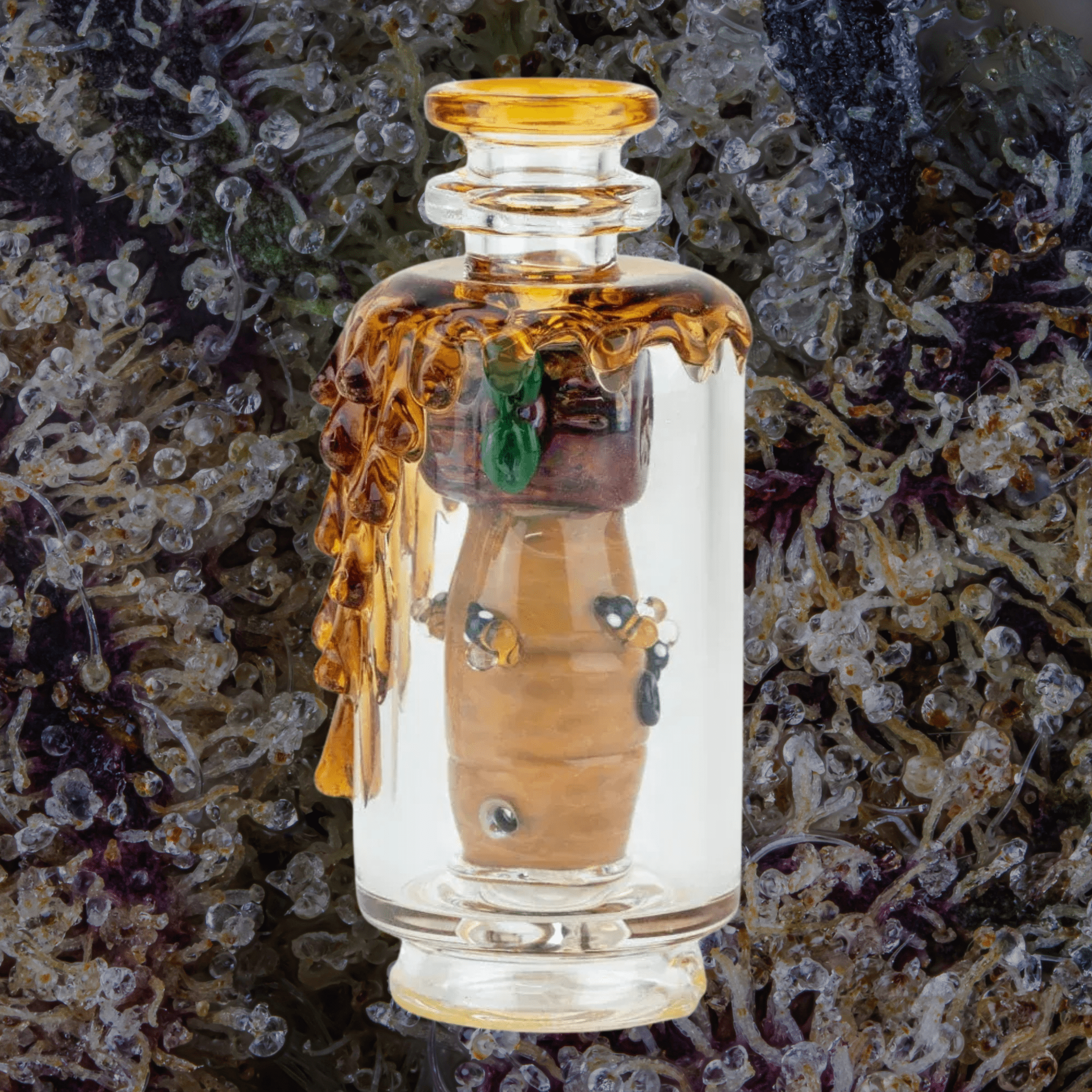 Empire Glassworks Save the Bees Peak Top