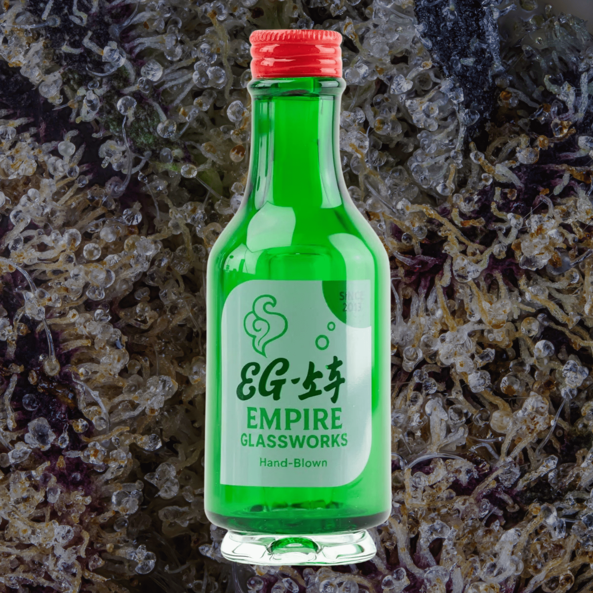 Empire Glassworks Soju Bottle Puffco Peak/Peak Pro Glass Top