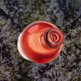 Empire Glassworks Transparent Red Puffco Pivot Top, glass from Trichly photo 2