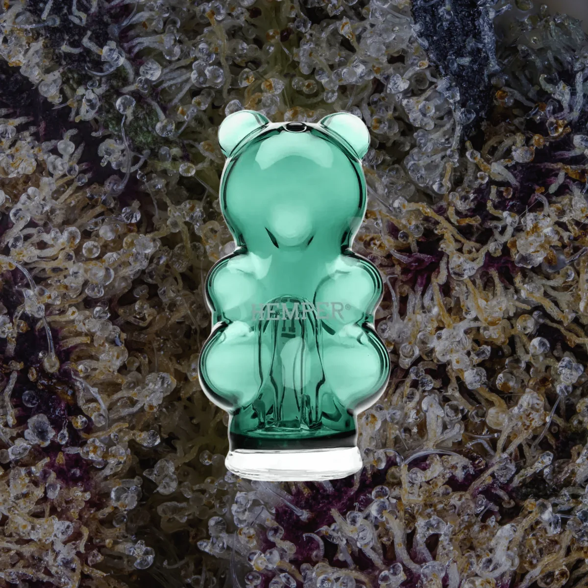 HEMPER Gummy Bear Puffco Peak Top, glass from Trichly