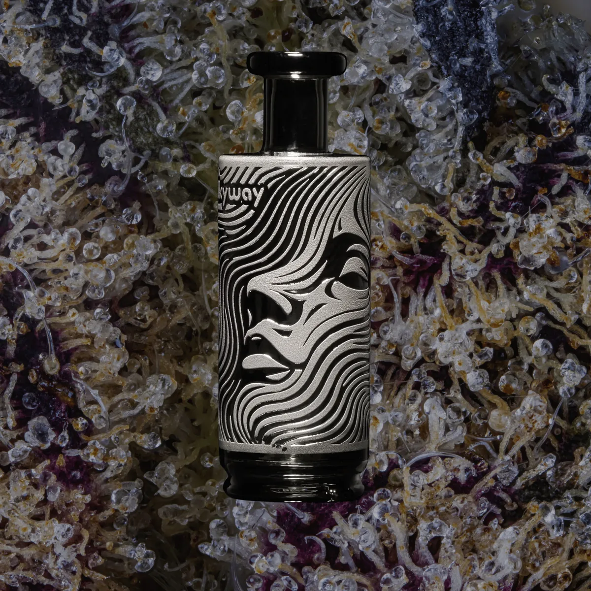Milkyway Illusion 2: The Sublime Puffco Peak Top, glass from Trichly